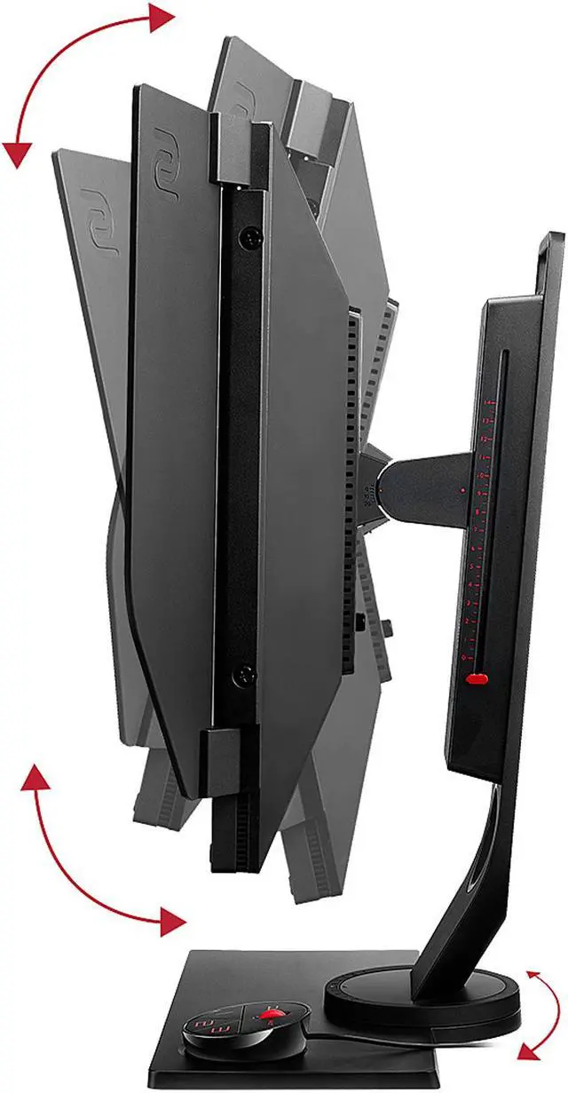 Alt view image 5 of 10 - BenQ ZOWIE XL2540 25" (Actual size 24.5") 1080p 1ms(GTG) 240Hz eSports Gaming Monitor, G-Sync Compatible, FreeSync, S-Switch, Shield, Black eQualizer, Color Vibrance, Height Adjustable, VESA Ready
