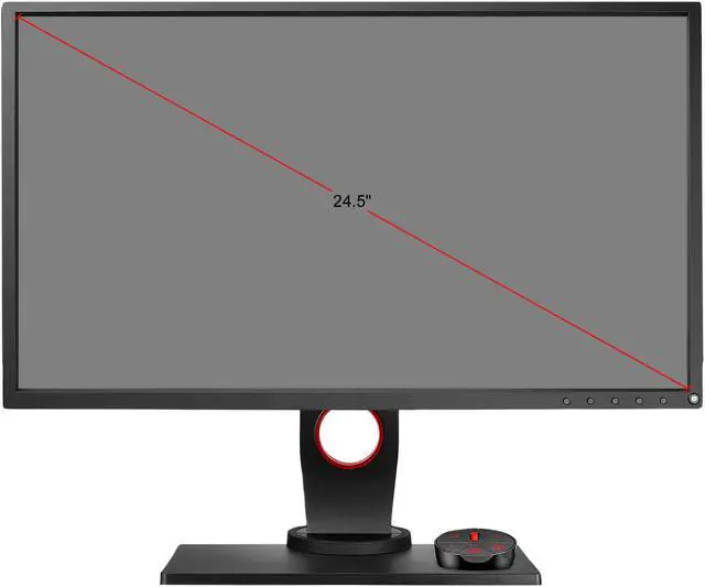 Alt view image 10 of 10 - BenQ ZOWIE XL2540 25" (Actual size 24.5") 1080p 1ms(GTG) 240Hz eSports Gaming Monitor, G-Sync Compatible, FreeSync, S-Switch, Shield, Black eQualizer, Color Vibrance, Height Adjustable, VESA Ready