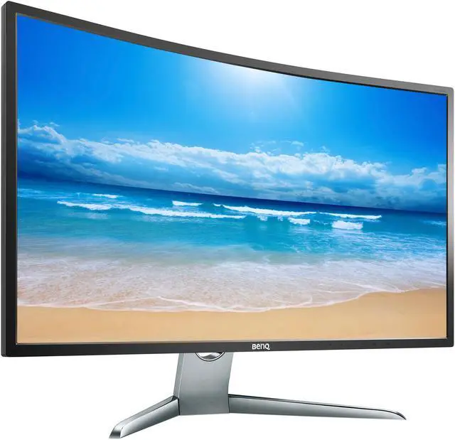 Alt view image 3 of 9 - BenQ EX3200R 32" 1800R Curved VA Gaming Monitor, 1920 x 1080, 4 ms (GTG), 144Hz, AMD FreeSync, 20M:1 DCR, Super Resolution, VESA Ready