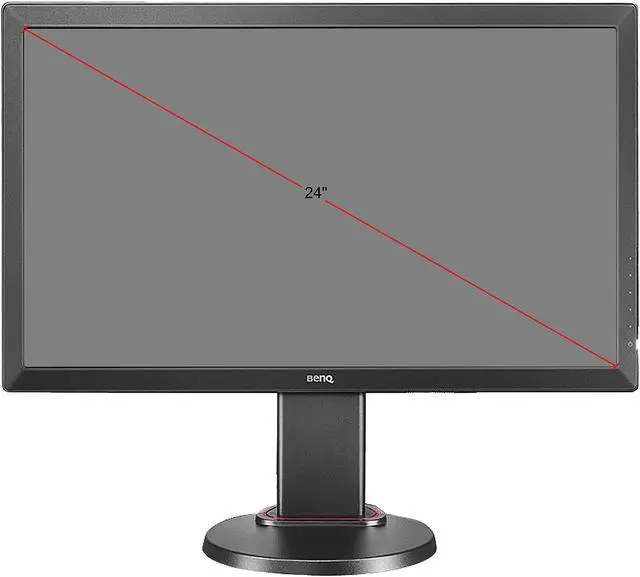 Alt view image 6 of 6 - BenQ ZOWIE RL2460S 24" 1080x1920 Full HD Resolution 1ms 75Hz HDMI DVI VGA Flicker-Free Widescreen e-Sports Monitor Compatible for Gaming Consoles