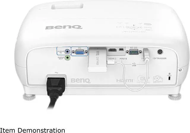 Alt view image 4 of 7 - BenQ TK800M 4K UHD HDR Home Theater Projector, 8.3 Million Pixels, 3000 Lumens, 3D, Keystone, HDMI