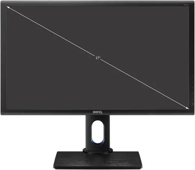 Alt view image 2 of 3 - BenQ 27" IPS IPS Monitor 4 ms (GtG) HDMI, DisplayPort, USB PD2700Q (9H.LF7LA.TPE)