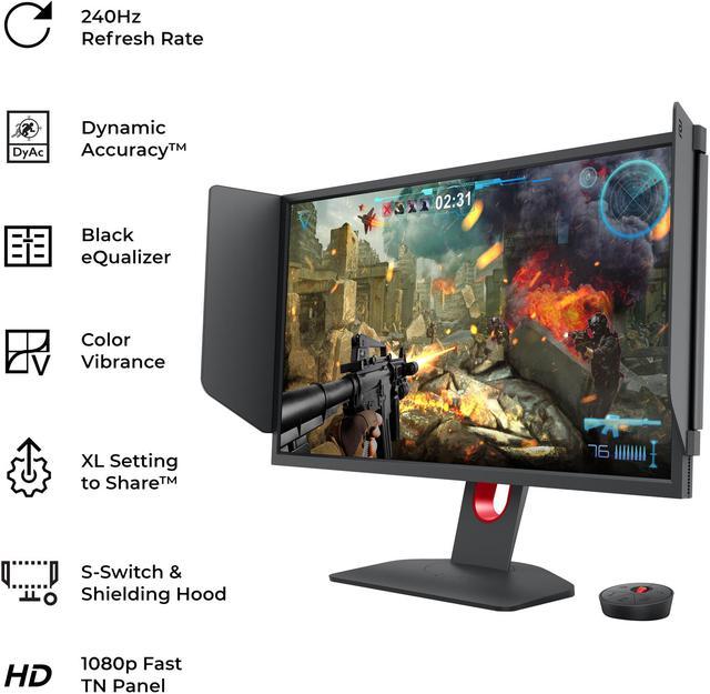 BenQ's fast 240Hz Zowie XL2746K monitor goes after esports gamers with  convenience features 