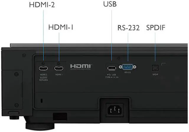 Alt view image 9 of 10 - BenQ 4K UHD Laser TV Projector for Home Theater 2500 ANSI Lumens powered by DMD ECD with CinematicColor 98% DCI-P3, HDR-PRO technology supported by HDR10/HLG, Android TV(V7050i)