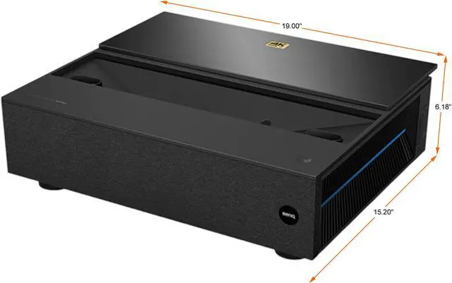 Alt view image 4 of 10 - BenQ 4K UHD Laser TV Projector for Home Theater 2500 ANSI Lumens powered by DMD ECD with CinematicColor 98% DCI-P3, HDR-PRO technology supported by HDR10/HLG, Android TV(V7050i)
