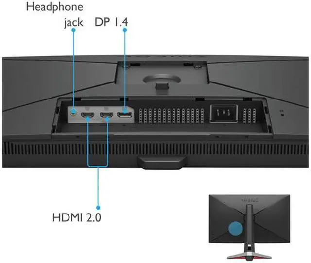 Alt view image 10 of 10 - BenQ 24.5" 165 Hz IPS FHD Gaming Monitor FreeSync Premium (AMD Adaptive Sync) 99% sRGB HDMI, DisplayPort, Audio MOBIUZ EX2510S