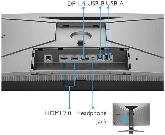 Alt view image 11 of 10 - BenQ MOBIUZ EX2710Q 27” QHD 1440p HDRi IPS Gaming Monitor¦165Hz 1ms ¦FreeSync Premium¦2.1ch Speaker with Subwoofer ¦Light Tuner¦ Eye-Care & Tilt/Swivel/Height Adjustable Stand