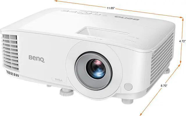 Alt view image 3 of 5 - BenQ MS560 800 x 600 4000 lumens DLP Projector / SVGA / 4000ANSI / 20000:1 / HDMI, VGA / 3D BluRay Ready 20,000:1