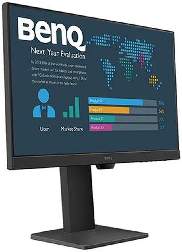 Alt view image 4 of 11 - BenQ 27" 75 Hz IPS FHD IPS Frameless Business Monitor 5 ms Flat Panel BL2785TC