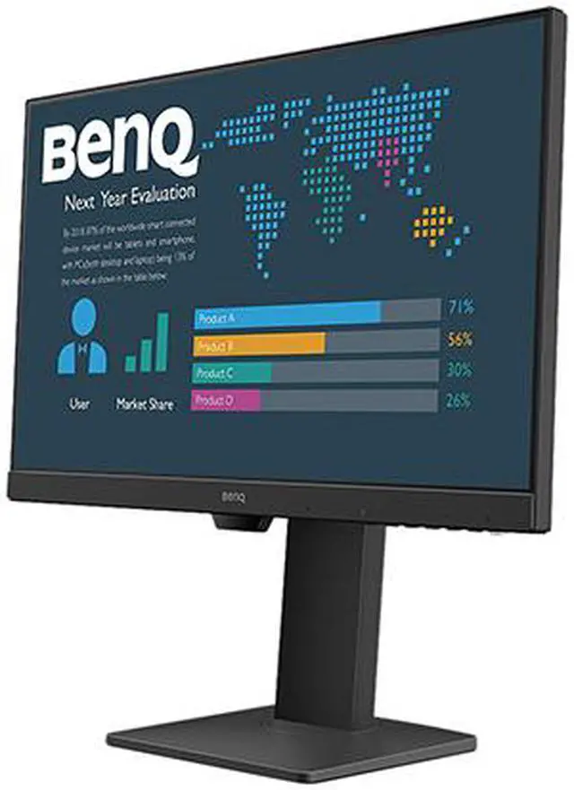 Alt view image 3 of 11 - BenQ 27" 75 Hz IPS FHD IPS Frameless Business Monitor 5 ms Flat Panel BL2785TC