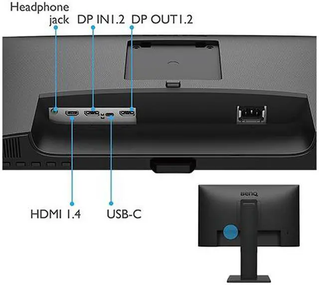 Alt view image 11 of 11 - BenQ 27" 75 Hz IPS FHD IPS Frameless Business Monitor 5 ms Flat Panel BL2785TC