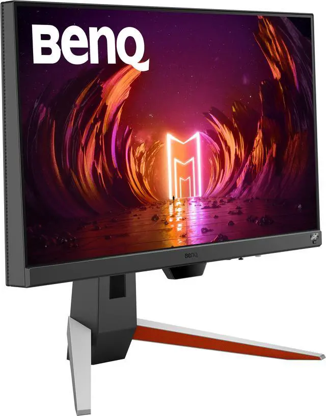 Alt view image 4 of 9 - BenQ MOBIUZ EX240 24" (23.8" Viewable) FHD 1920 x 1080 165 Hz HDMI, DisplayPort, Audio FreeSync Premium (AMD Adaptive Sync) Built-in Speakers Height Adjustable Flat Panel IPS Gaming Monitor