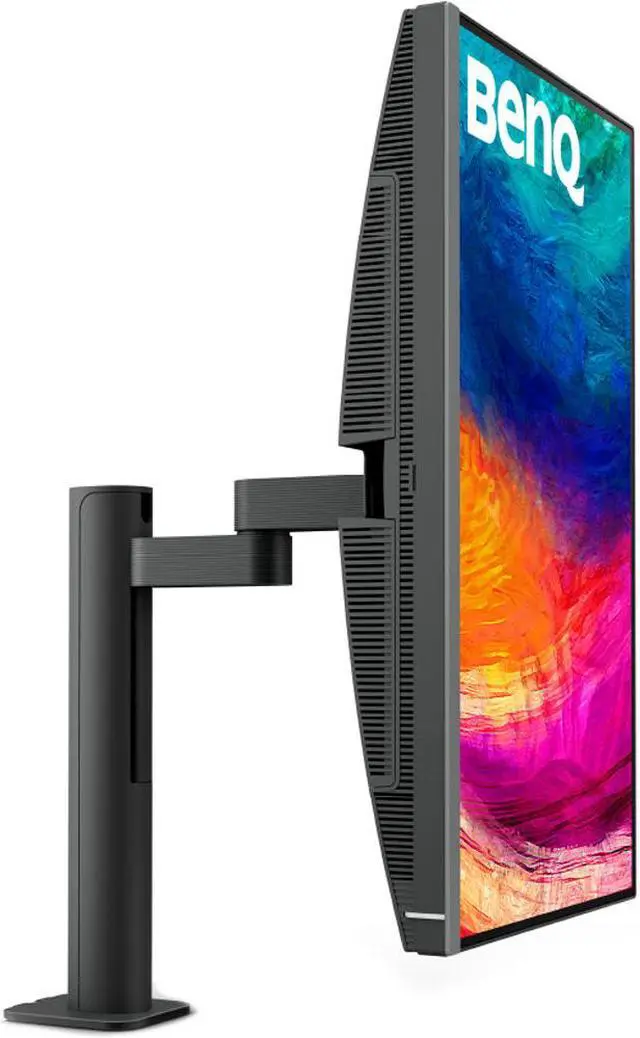 Alt view image 3 of 13 - BenQ PD2706UA Ergo Arm 27" 4K UHD | 99% Rec.709 & sRGB, 95% P3 | IPS | Built-in Ergo Mount | ICCSync | Uniformity | Delta E=3 | Calibration Report | AQCOLOR | Pantone | USB-Hub | USB-C (90W)