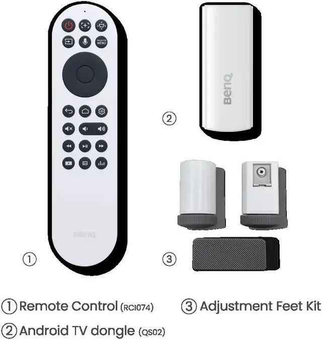 Alt view image 11 of 11 - BenQ X3100i True 4K UHD HDR 4LED 3300 Lumens Console Gaming Projector