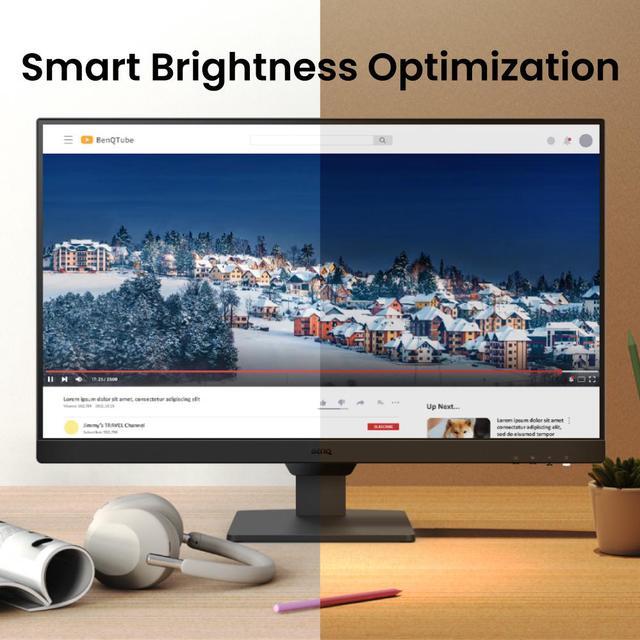 Alt view image 12 of 13 - BenQ GW2790 Computer Monitor 27" FHD 1920x1080p | IPS | 100 hz | Eye-Care Tech | Low Blue Light | Anti-Glare | Adaptive Brightness | Tilt Screen | Built-in Speakers | DisplayPort | HDMI x2