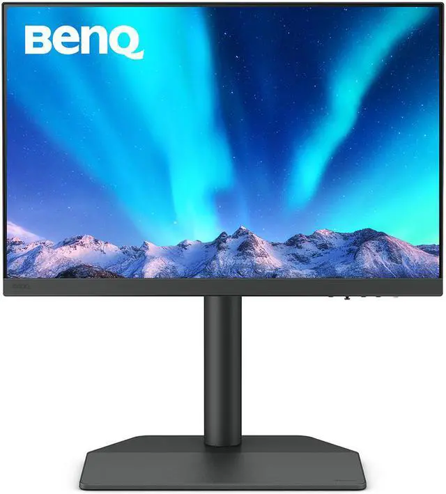 Alt view image 2 of 14 - BenQ SW242Q 24-inch 2K 90W USB-C 16:10 Photographer MacBook/Windows Compatible Monitor, 99% Adobe RGB, 100% sRGB, Hardware Calibration, 90W USB-C, TUV Anti-Reflection Cert., 16-bit 3D LUT, HDR10