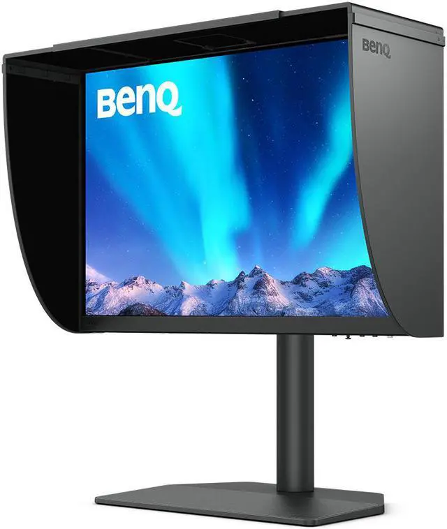 Alt view image 10 of 14 - BenQ SW242Q 24-inch 2K 90W USB-C 16:10 Photographer MacBook/Windows Compatible Monitor, 99% Adobe RGB, 100% sRGB, Hardware Calibration, 90W USB-C, TUV Anti-Reflection Cert., 16-bit 3D LUT, HDR10