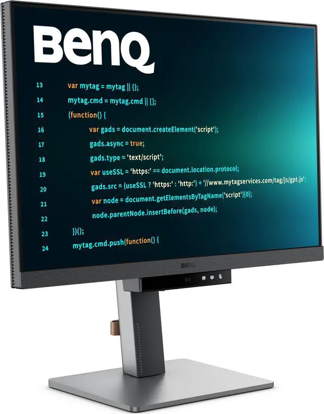 Alt view image 2 of 11 - BenQ RD240Q 24.1” WQXGA Programming Monitor, 90W USB Type-C, Advanced Coding Modes, Coding HotKey, Ergonomic Design, 16:10 Special Ratio, Circadian Mode, Eye-Care Technology, Eco-Friendly Design