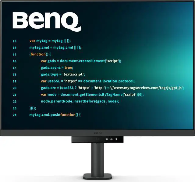 Main image of BenQ RD280UA 28.2” 4K 3840x2560 Programming Monitor Backlight, Ergo Flexible Arm, 90W USB-C, Fine-Coated Panel, Advanced Coding Modes, Night Hours Protection, Coding HotKey, Eye-Care Tech