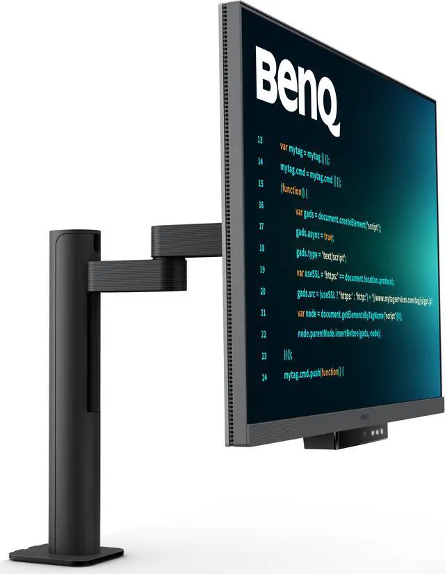 Alt view image 4 of 16 - BenQ RD280UA 28.2” 4K 3840x2560 Programming Monitor Backlight, Ergo Flexible Arm, 90W USB-C, Fine-Coated Panel, Advanced Coding Modes, Night Hours Protection, Coding HotKey, Eye-Care Tech