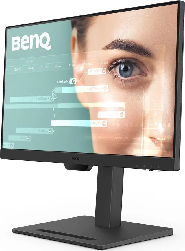 Alt view image 4 of 9 - BenQ GW2490T Computer Monitor 24" 100Hz FHD 1920x1080p | IPS | Eye-Care Tech | Low Blue Light | Anti-Glare | Adaptive Brightness | Height and Tilt Adjustable | Built-in Speakers | DisplayPort | HDMI