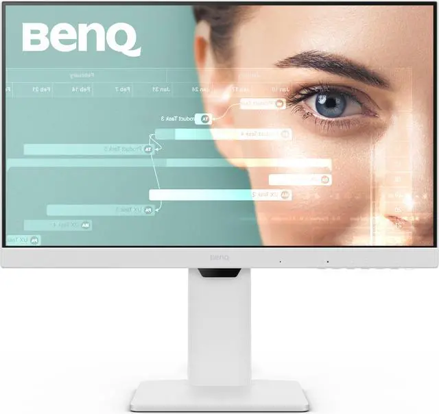Main image of BenQ GW2486TC Office USB hub Monitor 24" 1080p | Coding Mode | IPS | Eye-Care Tech | Adaptive Brightness | Height Adjustable | White Monitor | Noice-Cancelling Mic | Daisy Chain | USB-C