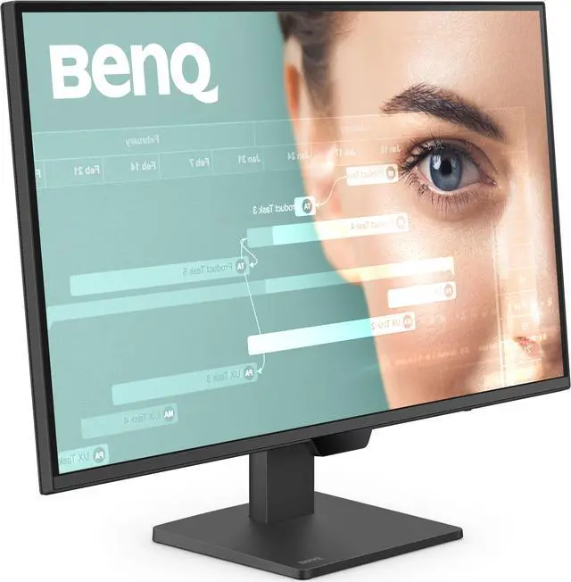 Alt view image 3 of 8 - BenQ GW2790Q 27” 2K QHD 100Hz IPS Eye-Care Monitor, HDMI, DisplayPort, 2560×1440, Ultra Slim Bezel, Eyesafe, VESA MediaSync, Brightness Intelligence Tech., B. I. Gen2, Low Blue Light Plus, Eye-CareU