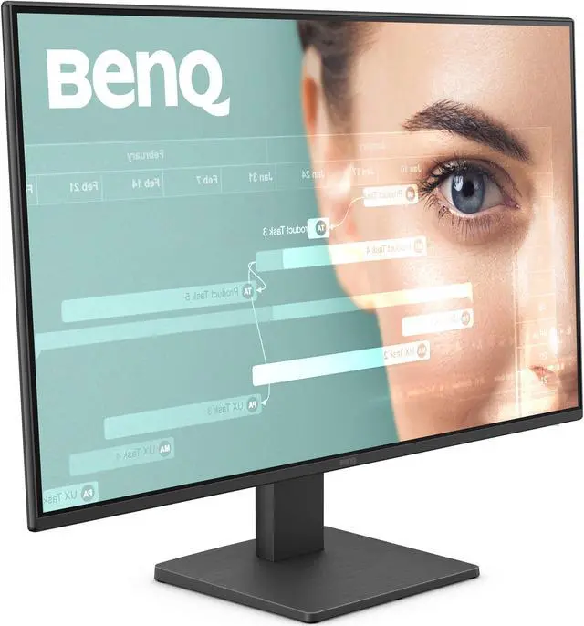 Alt view image 2 of 7 - BenQ GW2791 27” 1080p FHD 100Hz IPS Eye-Care Monitor, HDMI, DisplayPort, 1080x1920, Ultra Slim Bezel, TUV-Certified, Flicker-Free, Low Blue Light Plus, Eye-CareU