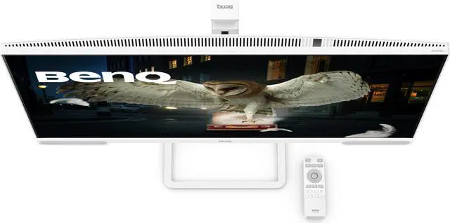 Alt view image 7 of 12 - BenQ EW3290U 32” 4K 3840x2160 with 98% P3 Color Coverage, Exclusive AI Contrast, Built-in 2.1 Channel Speakers with woofer, 1 USB Type-C, 3 HDMI Ports, Ergonomic Design, and Eye-Care Technology