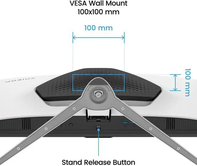 Alt view image 11 of 11 - BenQ MOBIUZ EX251 25” FHD 220Hz Refresh Rate 1ms GTG AMD FreeSync DP 1.2 HDMI 2.0 USB Hub Gaming Monitor 99% sRGB AMD Freesync AI Game Color Mode Game Color Database 2.5W Built-in Speakers