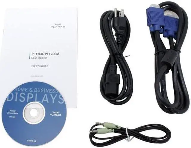 Alt view image 8 of 9 - PLANAR 17" Active Matrix, TFT LCD SXGA LCD Monitor 5 ms D-Sub 997-2796-00 PL1700M-BK(997-2796-00)