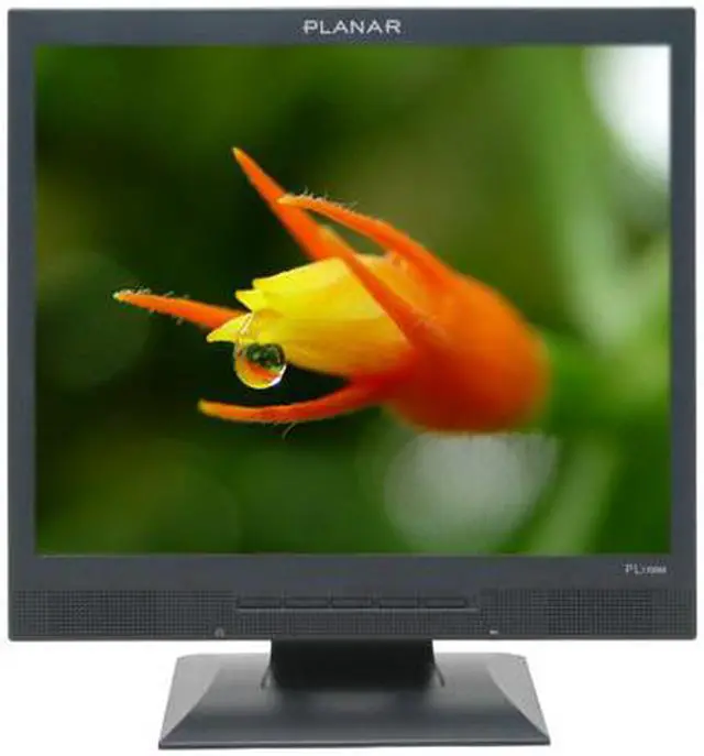 Alt view image 2 of 9 - PLANAR 17" Active Matrix, TFT LCD SXGA LCD Monitor 5 ms D-Sub 997-2796-00 PL1700M-BK(997-2796-00)
