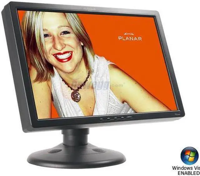 Main image of PLANAR 23.1" Active Matrix, TFT LCD WUXGA LCD Monitor 8 ms(GTG) Analog VGA D sub 15-pin video display, DVI 24-pin connector, S-Video, Composite video, Audio, USB Hub PX2320MW
