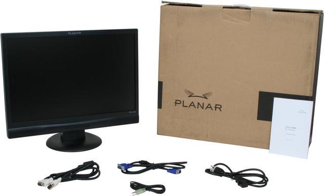 Alt view image 9 of 9 - PLANAR 22" Active Matrix, TFT LCD WSXGA+ LCD Monitor 5 ms D-Sub, DVI-D PX2210MW