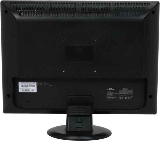 Alt view image 5 of 9 - PLANAR 22" Active Matrix, TFT LCD WSXGA+ LCD Monitor 5 ms D-Sub, DVI-D PX2210MW