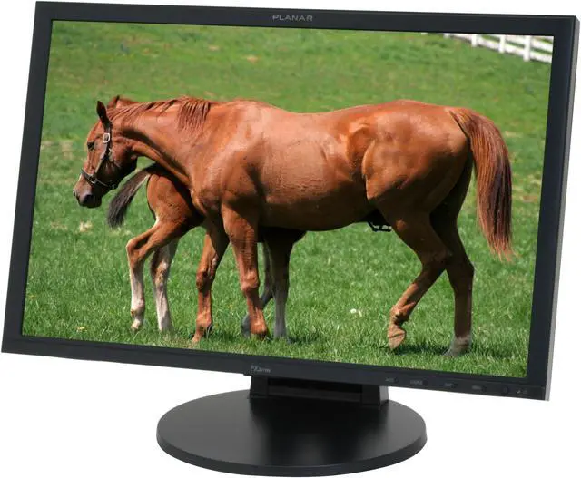Main image of PLANAR PX2611W Black 26" 5ms (GTG) Widescreen LCD Monitor w/ Height & Swivel Adjustments 500 cd/m2 1000:1 w/ 4 USB 2.0 Hub