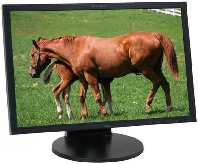Alt view image 3 of 11 - PLANAR PX2611W Black 26" 5ms (GTG) Widescreen LCD Monitor w/ Height & Swivel Adjustments 500 cd/m2 1000:1 w/ 4 USB 2.0 Hub