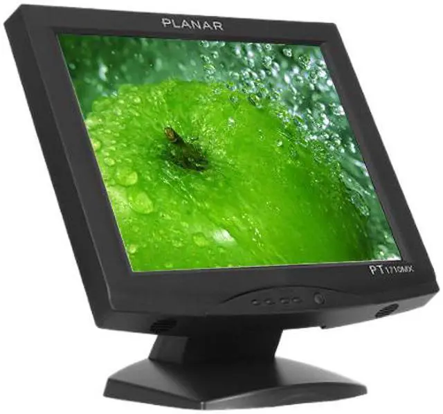 Main image of PLANAR PT1710mx-BK Black 17" Dual serial/USB 5-wire Resistive Touchscreen Monitor 300 cd/m2 800:1 Built-in Speakers