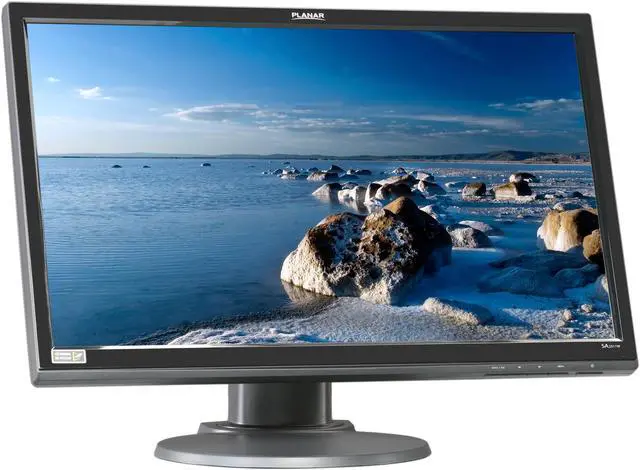 Alt view image 3 of 9 - PLANAR SA2311W Black 23" 2ms 3D 120HZ Full HD Swivel  Height Adjustable WideScreen LCD Monitor 300 cd/m2 1000:1