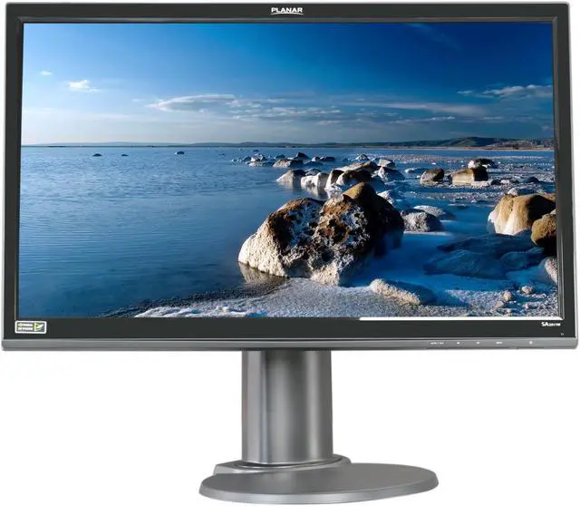 Alt view image 7 of 9 - PLANAR SA2311W Black 23" 2ms 3D 120HZ Full HD Swivel  Height Adjustable WideScreen LCD Monitor 300 cd/m2 1000:1