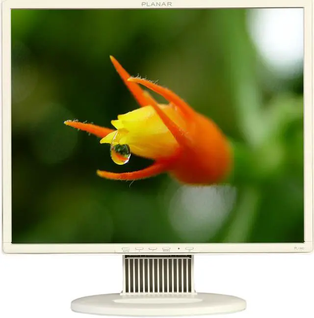 Alt view image 2 of 8 - PLANAR PL1900 White 19" 5ms LCD Monitor 250 cd/m2 1000:1