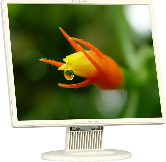 Alt view image 3 of 8 - PLANAR PL1900 White 19" 5ms LCD Monitor 250 cd/m2 1000:1