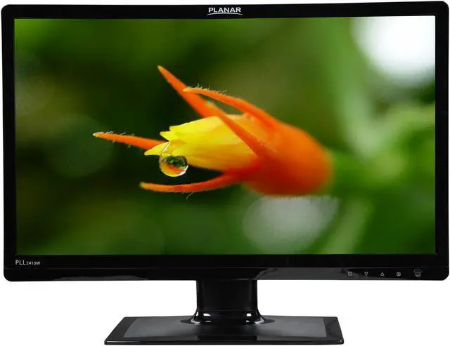 Alt view image 2 of 8 - PLANAR 23.6" 55 - 76Hz (60Hz recommended) FHD LCD Monitor 5 ms D-Sub, DVI PLL2410W