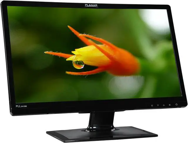 Alt view image 3 of 8 - PLANAR 23.6" 55 - 76Hz (60Hz recommended) FHD LCD Monitor 5 ms D-Sub, DVI PLL2410W