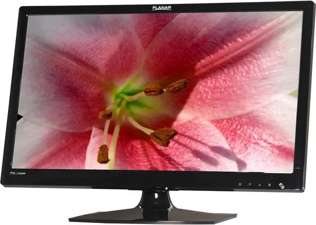 Main image of PLANAR PXL2760MW Black 27" 3.4ms HDMI Widescreen Edge-lit LED Monitor 300 cd/m2 1200:1 Built-in Speakers