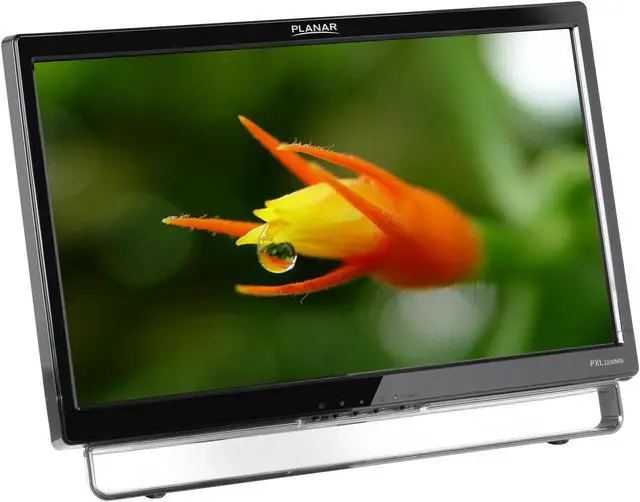 Alt view image 3 of 8 - PLANAR PXL2230MW 22" Full HD 1920x1080 5ms VGA DVI-D HDMI USB Input Built-in Speakers Edge-Lit LED Touchscreen Monitor