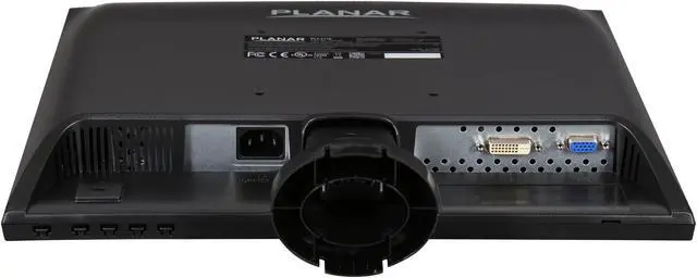 Alt view image 7 of 8 - PLANAR PLL1710 Black 17" 5ms LED Backlight LCD Monitor250 cd/m2 1,000:1