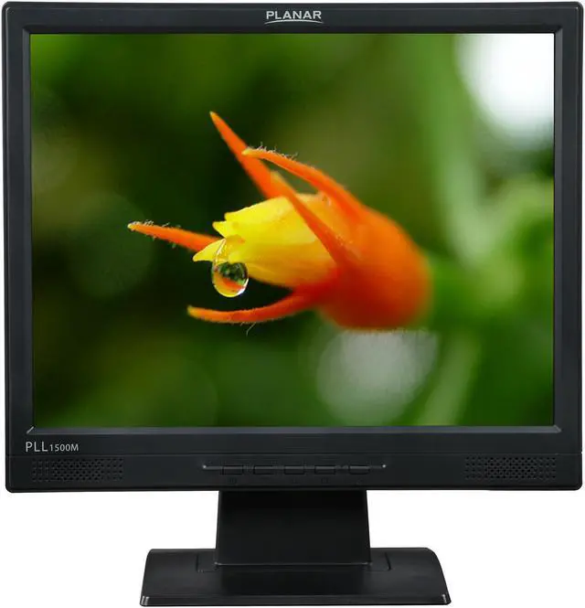 Alt view image 2 of 8 - Planar PLL1500M 15" Professional LED LCD Monitor, 1024 x 768, 700:1, 300cd/m2, 4:3, VGA, D-sub, VESA Compatible, Built-in Speaker