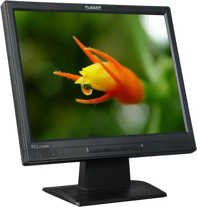 Alt view image 3 of 8 - Planar PLL1500M 15" Professional LED LCD Monitor, 1024 x 768, 700:1, 300cd/m2, 4:3, VGA, D-sub, VESA Compatible, Built-in Speaker