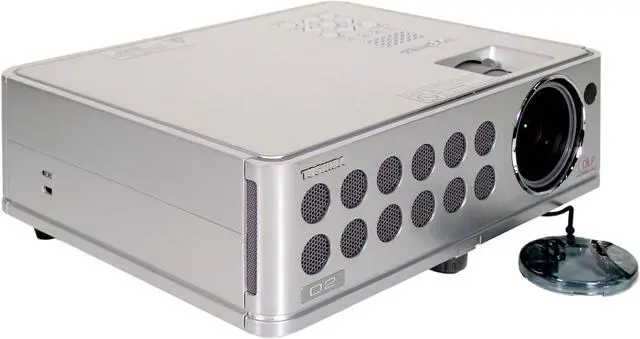 Alt view image 2 of 5 - TOSHIBA TDP-D2-US 1024 x 768 2500 ANSI lumens DLP Projector 800:1